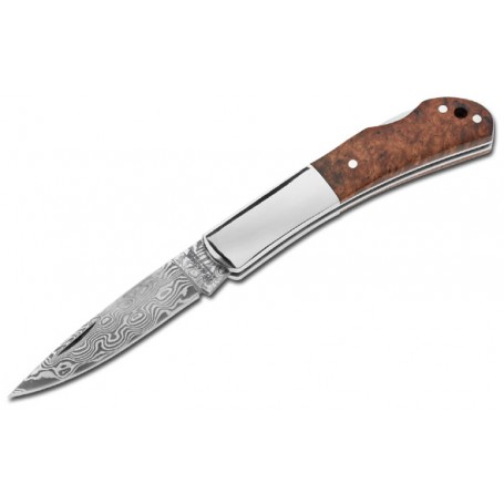 BOKER COLTELLO KING MANICO DAMASCATO