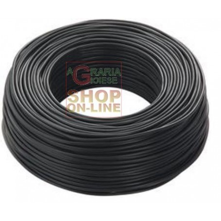 CAVO ELETTRICO UNIPOLARE SEZIONE 1 X 2,5 NERO MT. 100