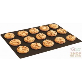 FACKELMANN FOGLIO DA FORNO IN SILICONE COLORE CIOCCOLATO RESISTENTE FINO A 230° 36,5X32X0,5 CM. ART. 43558