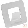 FACKELMANN GANCIO ADESIVO IN ACCIAIO INOX SATINATO 5X5X2 CM. ART. 61241