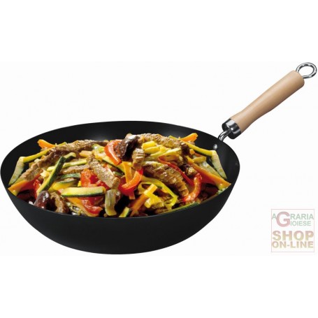 FACKELMANN PADELLA CINESE ANTIADERENTE Ø 31 CM. WOK ART. 30130