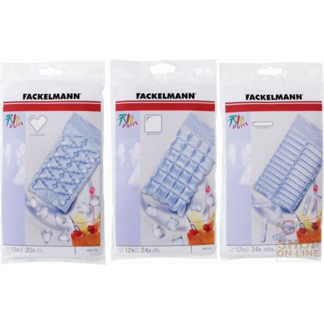 FACKELMANN SACCHETTI FORMAGHIACCIO 24 PZ. FORME ASSORTITE ART. 49391