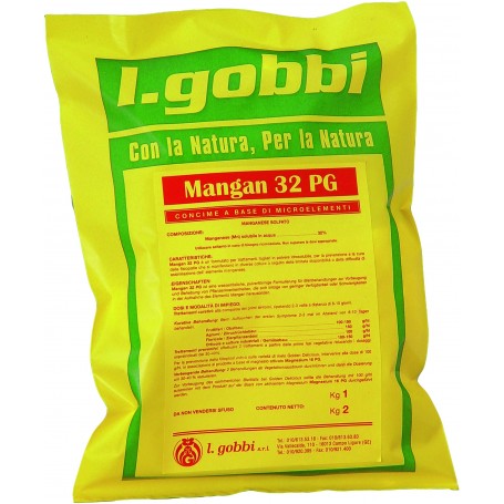 GOBBI MANGAN 32 PG CONCIME BIOLOGICO A BASE DI MANGANESE KG. 1