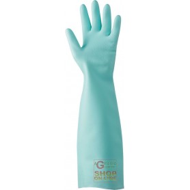 GUANTO IN NITRILE VERDE CM 48 TG 7 7 5 8 8 5 9 9 5 10 10 5