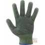 GUANTO NYLON POLIESTERE VERDE PALMO PUNTINATO TG U D