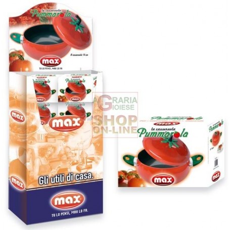 MAX CASSERUOLA DIM 18 PUMMAROLA PALLBOX