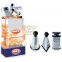 MAX GRATTUGIE ASSORTITE INOX IN PALLBOX