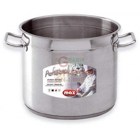 MAX PENTOLA 2/M PROFESSIONAL CHEF 22CM INOX