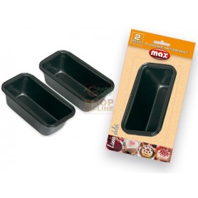 MAX SET 2 MINI PLUMCAKE ANTIADERENTE