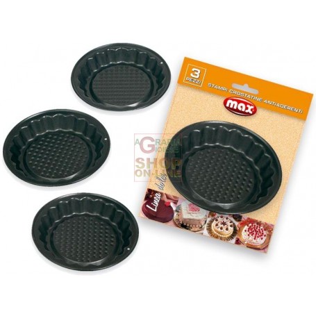 MAX SET 3 PZ STAMPINI DOLCE ANT.CROSTATA