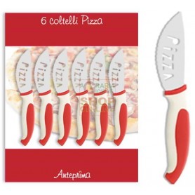 MAX SET 6PZ COLTELLI PIZZA