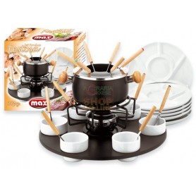 MAX SET FONDUE 6 PIATTI B.CHI FESTOSA 30PZ