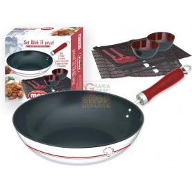 MAX SET WOK 11PZ DIM. 30 CM