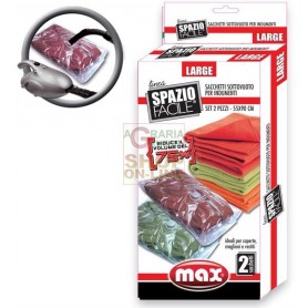 MAX SPAZIO FACILE SAC.2PZ LARGE 55X90CM