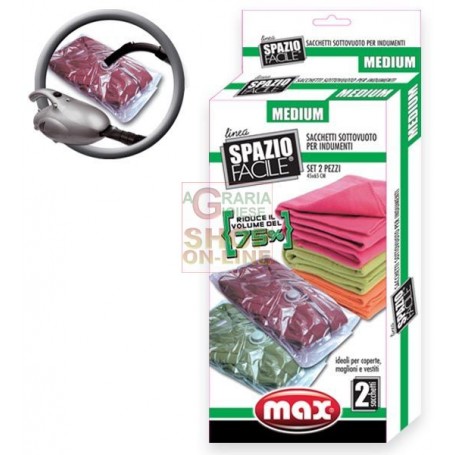 MAX SPAZIO FACILE SAC.MEDIUM 2PZ 45X65CM