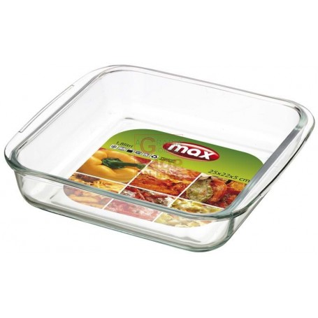 MAX TEGLIA QUADRATA 1.8LT DIM 28X24X6CM