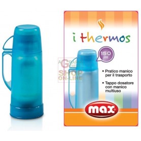 MAX THERMOS 150ML COLORI ASSORTITI 35PZ