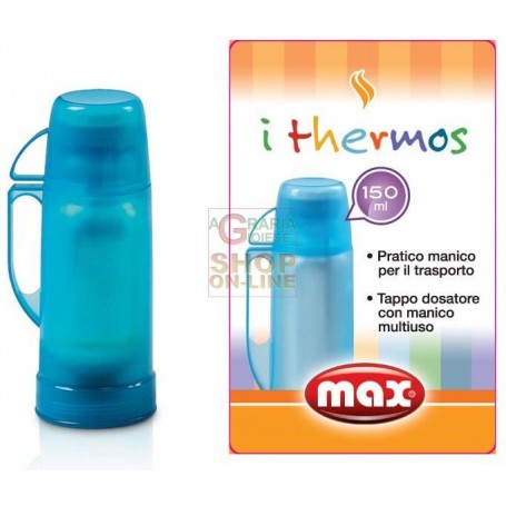 MAX THERMOS 150ML COLORI ASSORTITI 35PZ