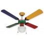 MAX VENTILATORE SOFFITTO COLORATO D.106 CM