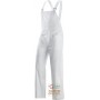 PANTALONE PETTORINA IN TERITAL COLORE BIANCO TG 46 62