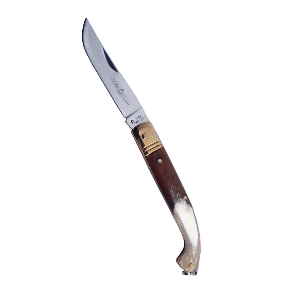 COLTELLO PER SFILETTARE CM.24 IN ACCIAIO INOX MANICO IN POM PAOLUCC