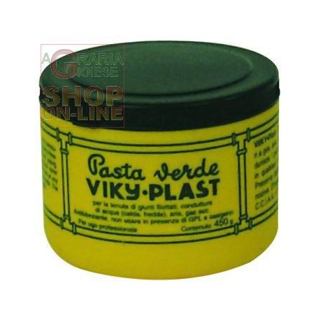 PASTA AUTOBLOCCANTE VIKI PLAST VERDE PER RACCORDI GR. 450