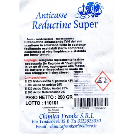 REDUCTINE ANTICASSE FRANKE GR. 250