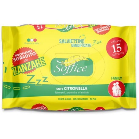 SOFFICE SALVIETTE MANI CON ANTIBATTERICO X 20