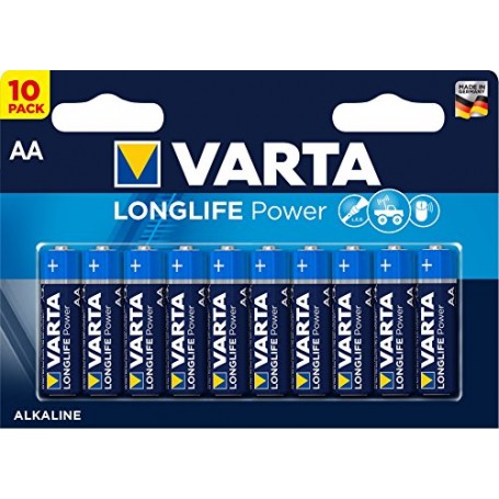 VARTA BATTERIA LONGLIFE POWER BATTERIE STILO PZ. 10