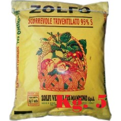 ZOLFO GIALLO SCORREVOLE TRIVENTILATO 95% KG. 5 MANNINO