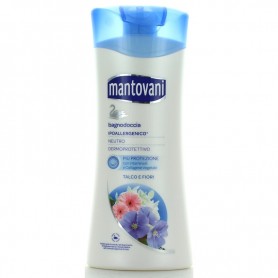 MANTOVANI BAGNOSCHIUMA NEUTRO TALCO E FIORI 400 ML