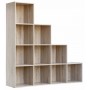 LIBRERIA MODELLO CUBO 10 ROVERE cm. 121x29,5x121h.