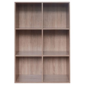 LIBRERIA MODELLO CUBO 6 ROVERE cm. 61x91h.