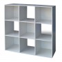 LIBRERIA MODELLO CUBO 9 BIANCO cm.91x91h.