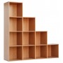 LIBRERIA MODELLO CUBO CILIEGIO 10 cm. 121x29,5x121h.