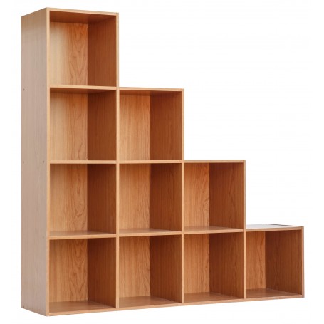 LIBRERIA MODELLO CUBO CILIEGIO 10 cm. 121x29,5x121h.