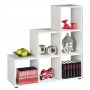 LIBRERIA SCALA6 BIANCA cm. 105x33x109h.