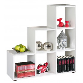 LIBRERIA SCALA6 BIANCA cm. 105x33x109h.